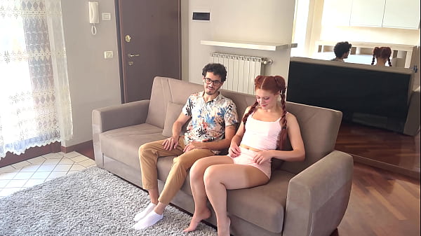 My friend’s teen hot sister seduced me, hot red head girl (Dia ITA)