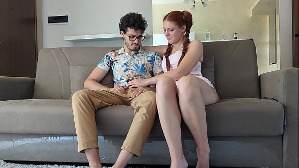 My friend’s teen hot sister seduced me, hot red head girl (Dia ITA)