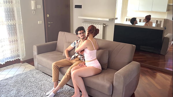 My friend’s teen hot sister seduced me, hot red head girl (Dia ITA)