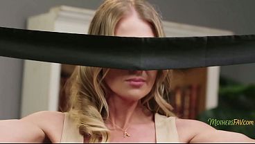 Blindfolded for my lover, stepson walked in instead