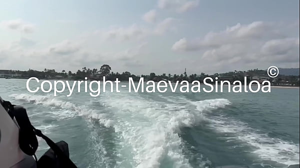 Maevaa Sinaloa - A guy fucks me without a condom in a public toilet in Thailand