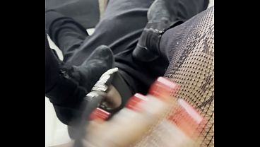 Domina Havi Is Dominating Her Foot Slave &ndash; African Ebony Femdom Foot Fetish BDSM Session