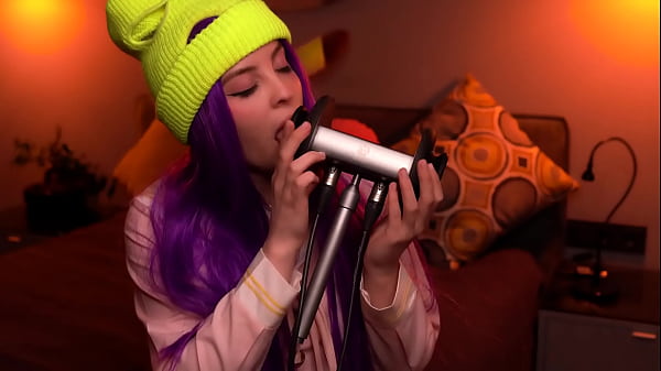 Asmr moona ear licking