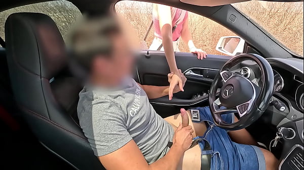 Stranger Catches Me Jerking In My Car And Finishes Me Off