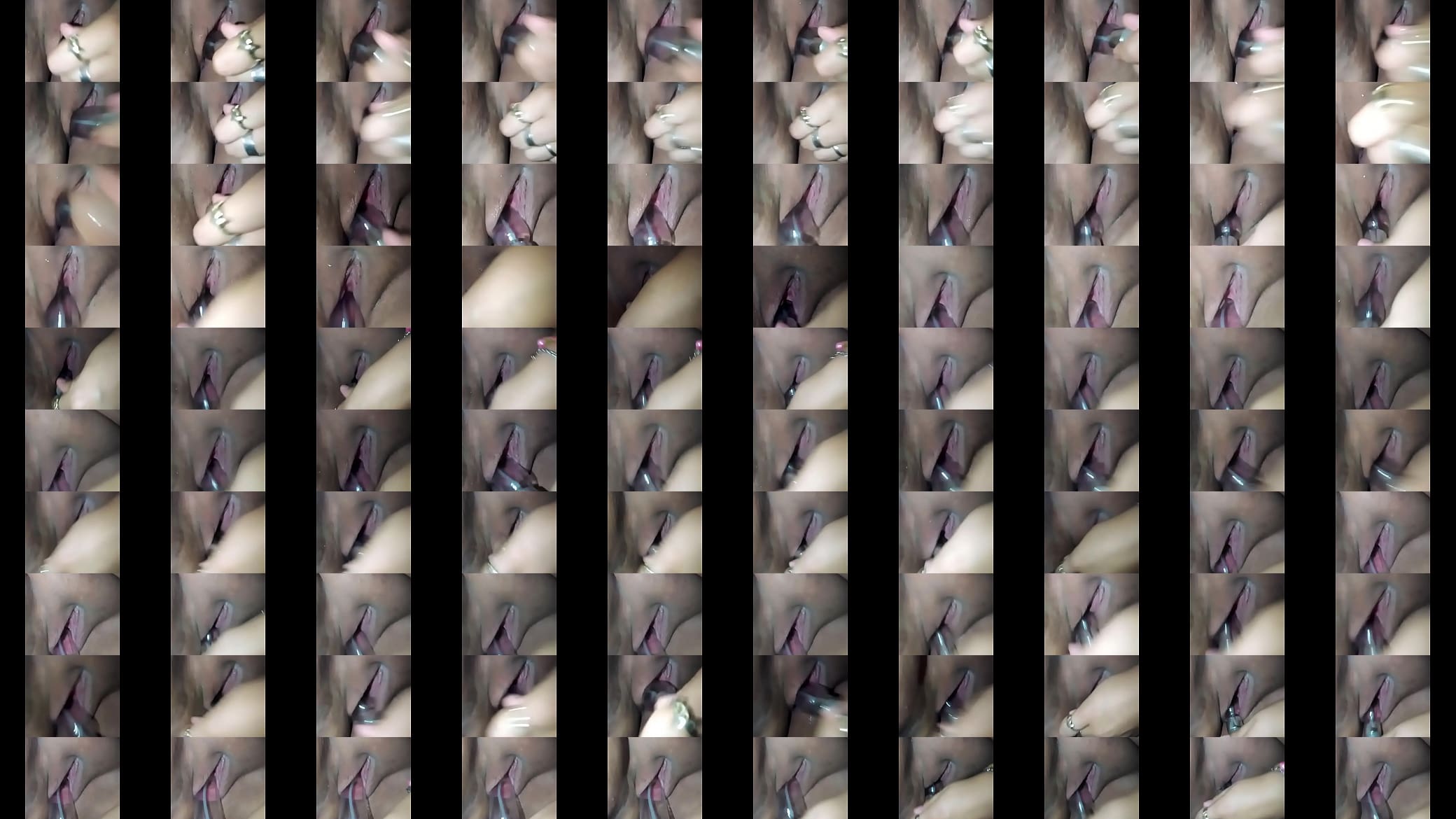 Liz  se mete dildo en su depilada concha 预览图