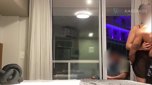 Young boy cheating and using me as a little whore in front of the cuckold
