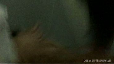 Hot lesbians strap-on sex in a hotel