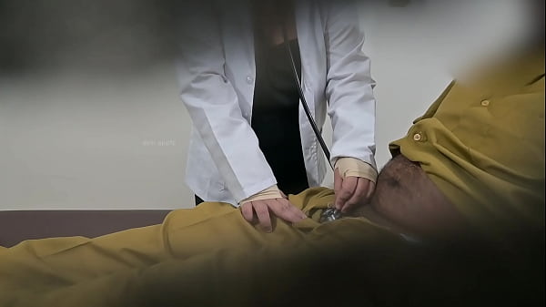 Truck driver having fun with doctor