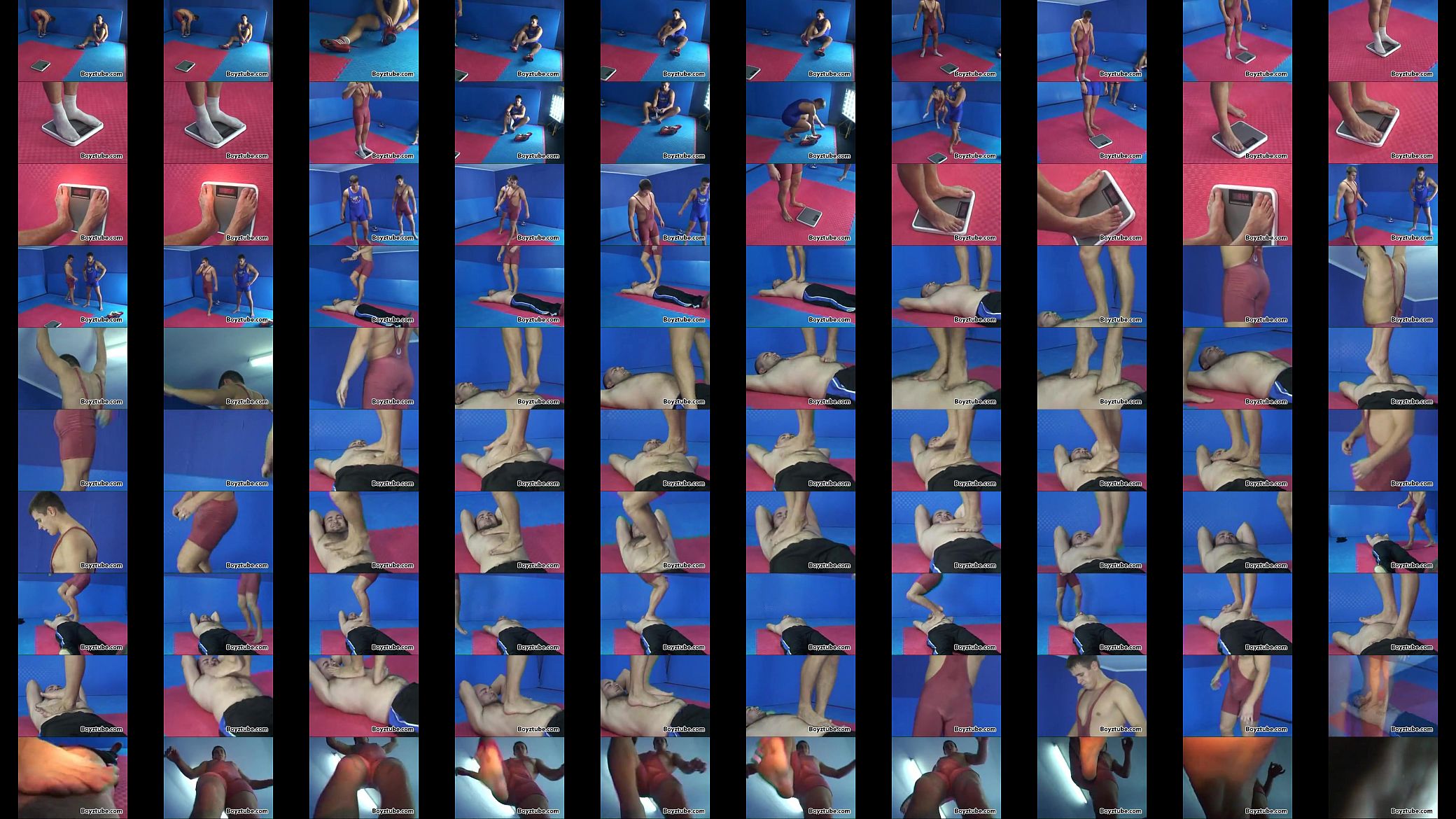 two greco roman wrestlers trampling Part 1 预览图