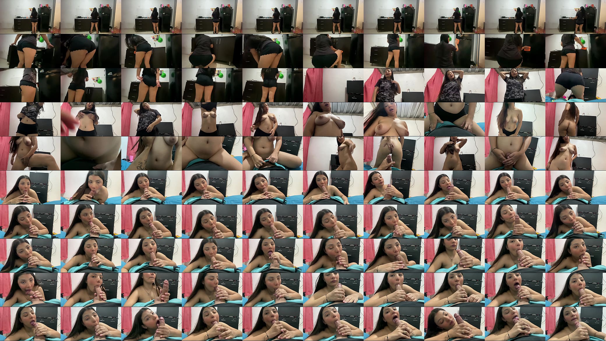Porno Casero, Mi Hermanastra Latina Me Cocina La Cena Y Me Chupa La Verga Al Final 预览图
