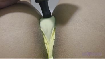I got a massage on my pussy from my stepbrother