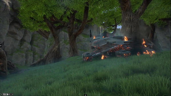 Primate Politics(d1): a crash landing leads the crew to have sex with the locals