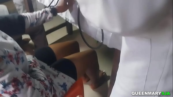 Husband takes wife to a Gynecologist for the first time and it ended in creampie
