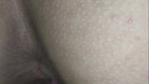 Big ass wife fucking doggy style with her husband's best friend. She gives him her pussy to fill with milk