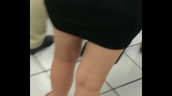 TRANSPARENT MINI SKIRT IN GIRL OF AN OXXO