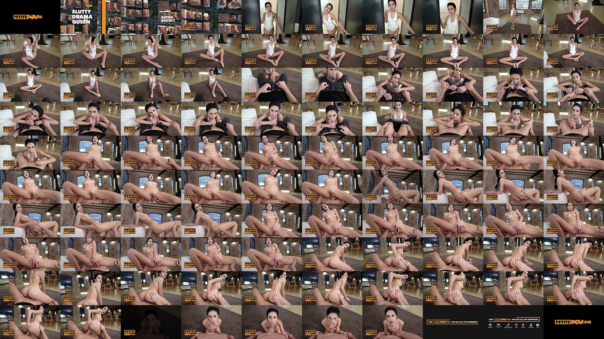 POV - Ballerina Alyssa Bounty will fuck you to keep her secret 预览图