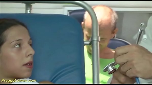 ambulance fuck orgy with two preggo babes