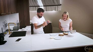 This CULinary Class Fills Alice's Mouth with Cum