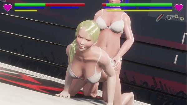 Ryona Girls Sexy Wrestling w/H moves! (RUMBLE BLAZING)