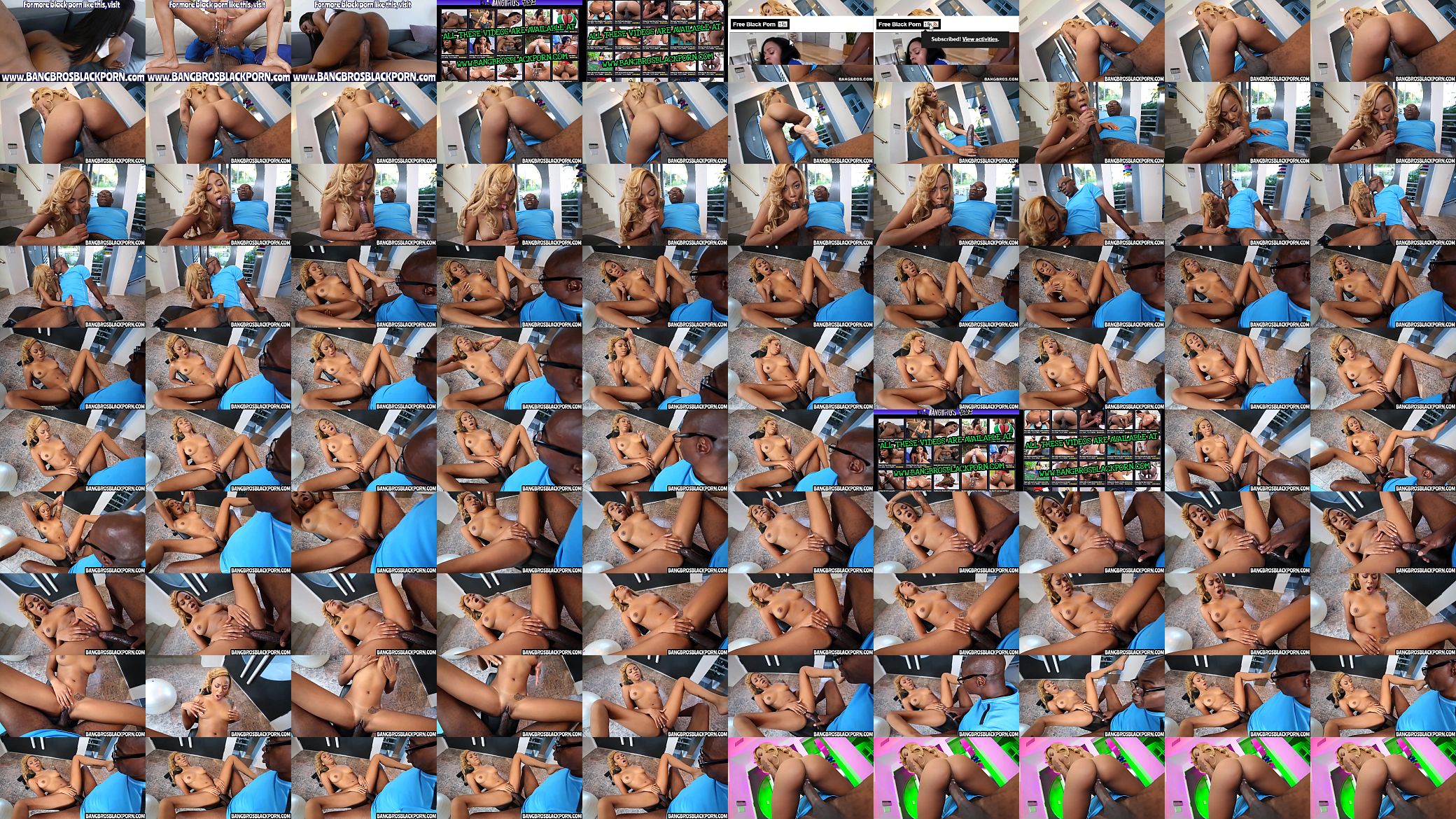 Black teen gets screwed by her trainer 预览图
