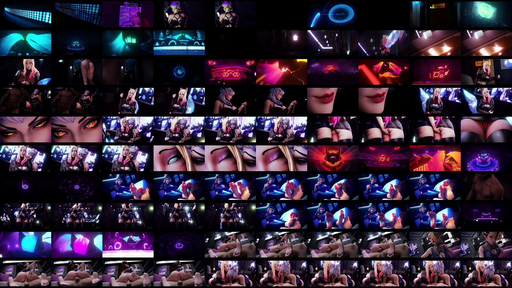 K/DA Girls Exposed 预览图