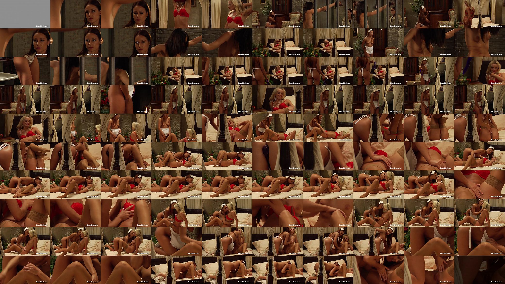 The Education of Erica: Lesbian Maid Undressing Her Mistress In Bed 预览图