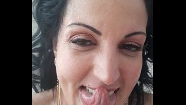 All wet face of sperm