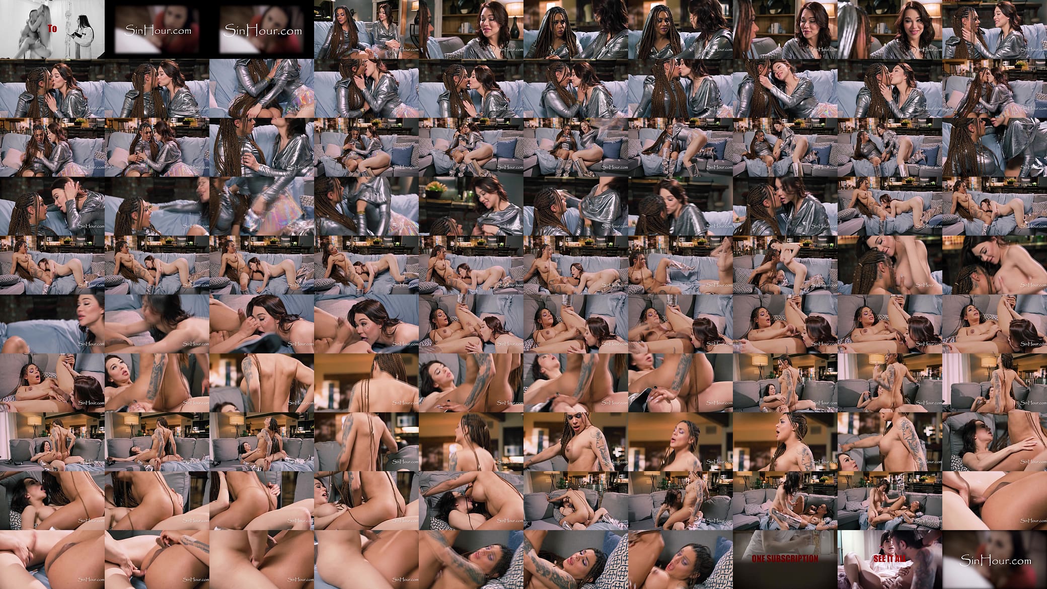Citizens Of 3024 Rediscover Pleasures Of The Past (Trans On Trans) - Emma Rose, Eva Maxim 预览图