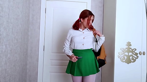 Download Video - 18y&period;o&period; College Girl In Pantyhose Cums Fingering Her Asshole While No One Is Home