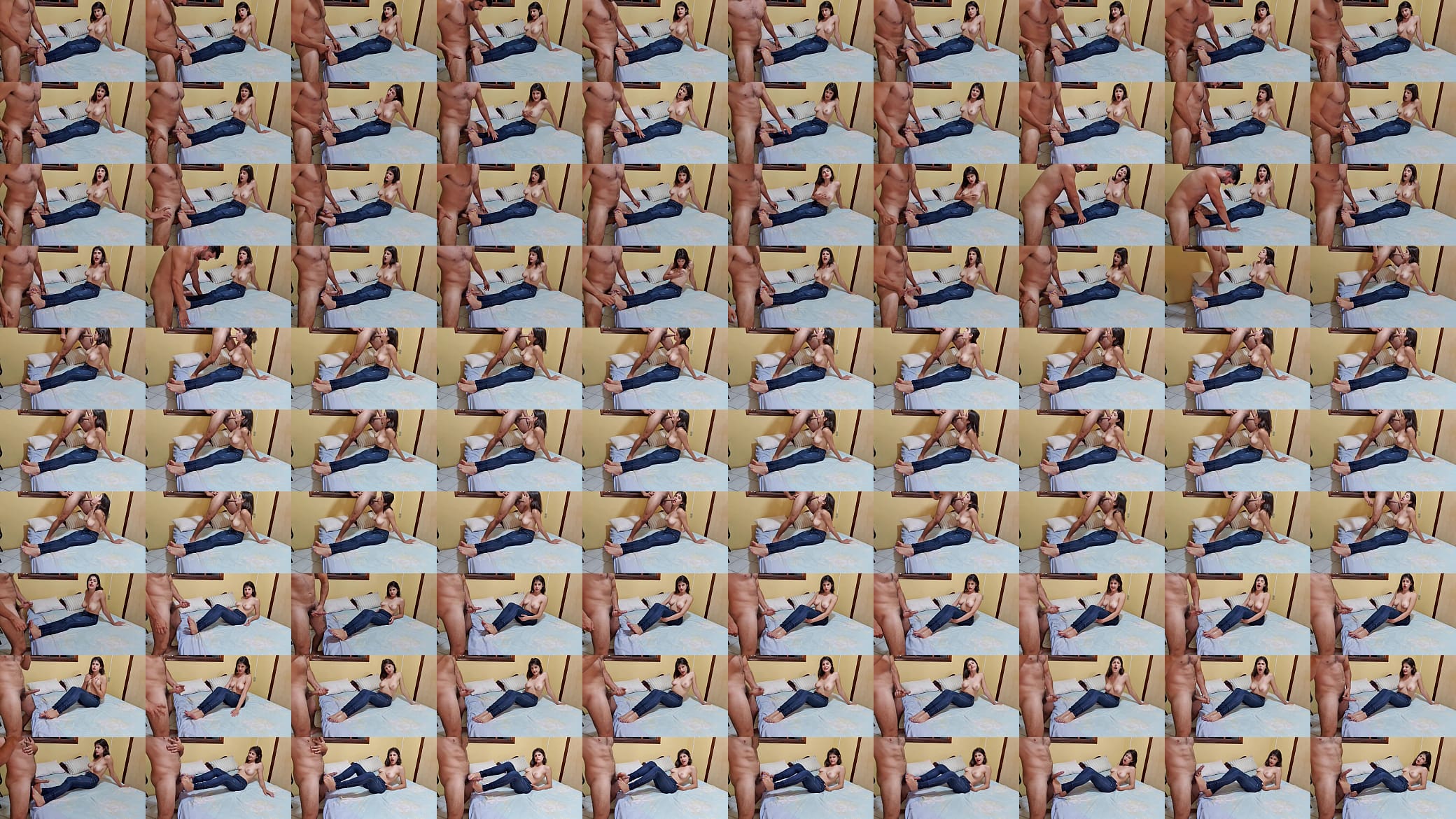 I fuck the girls feet and mouth and cum 预览图