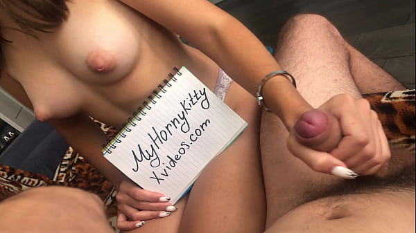 Fit Step Sister Handjob Step Brothers Big Cock On Couch - Huge Cumshot!