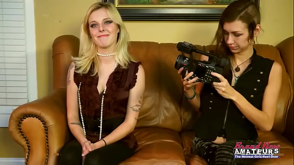 Brunette Meredith And Blonde Mya Lick Their Tits And Share A Juicy Cock!