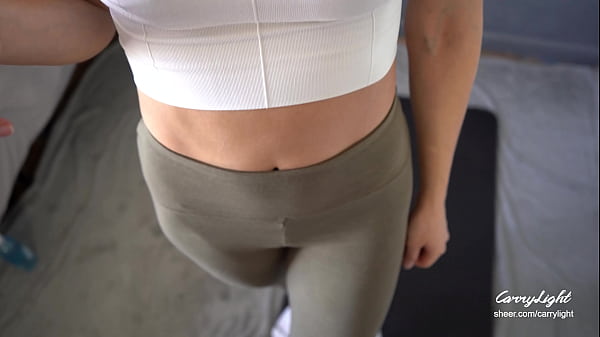 Step Mom caught Step Son jerking off and helps to cum quick on her pussy while her Husband is home