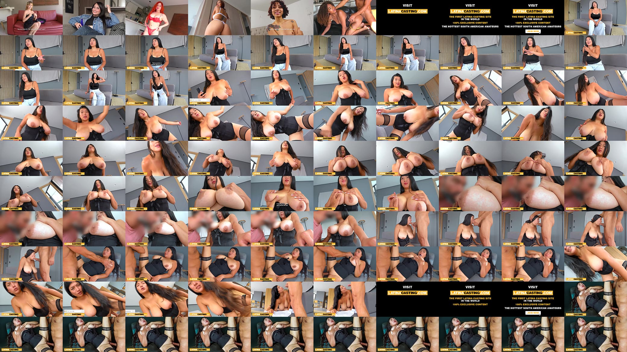 Juicy Tits Brunette Latina Wants More Sex With Big Cock Casting Agent 预览图