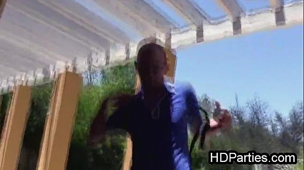 Virgin nerd sucked by three coeds