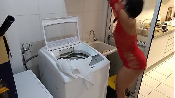 Hidden camera busted boss with maid