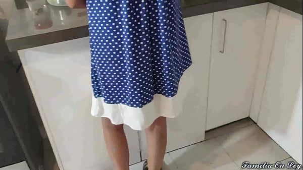 Stepdaughter Cooking Her Stepfather Takes Advantage of Her When Left Home Alone