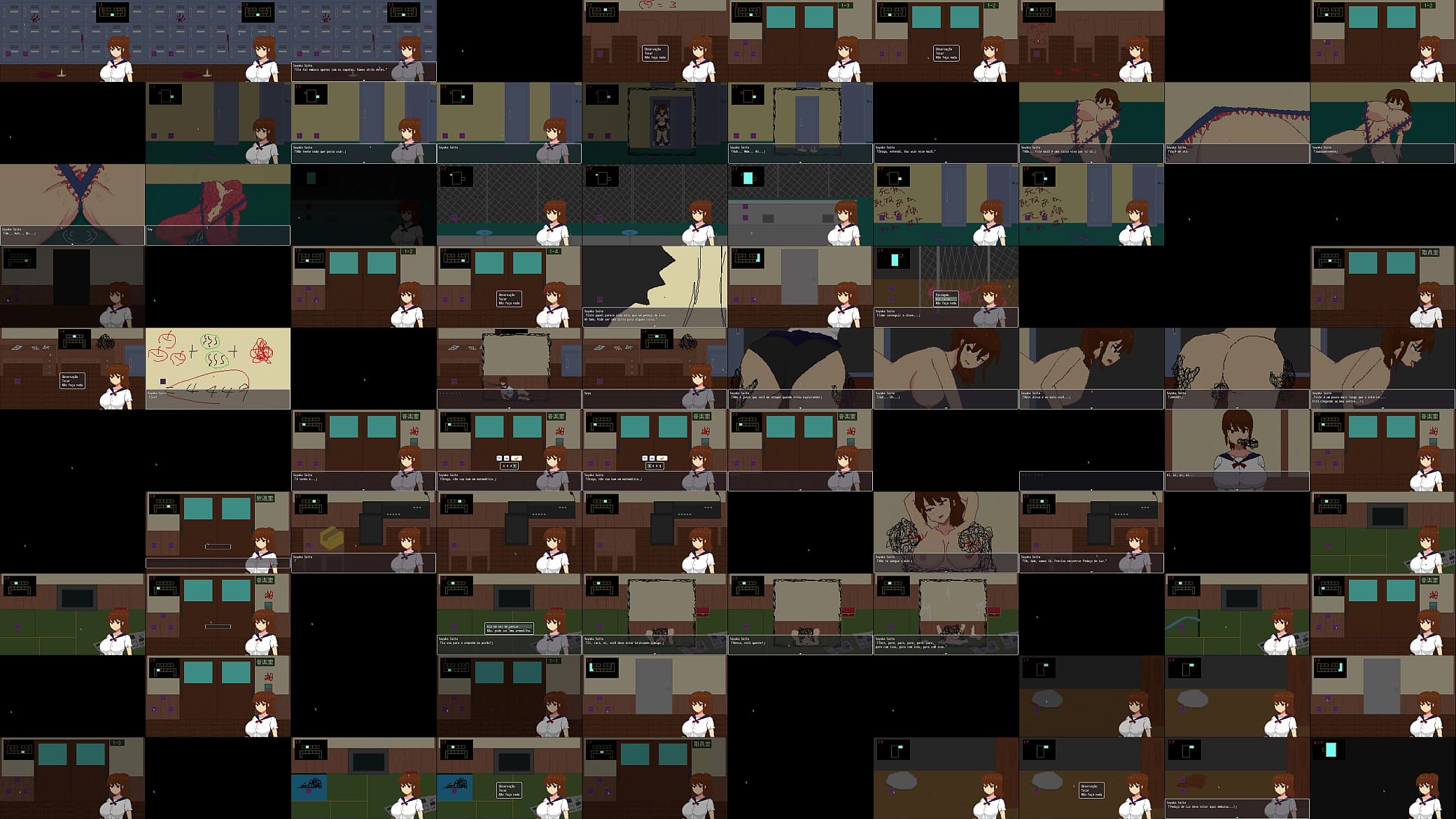 ESTUDANTE INVADE ESCOLA ABANDONADA E SE DA MAL - Nightmare Ending - Parte 3 预览图