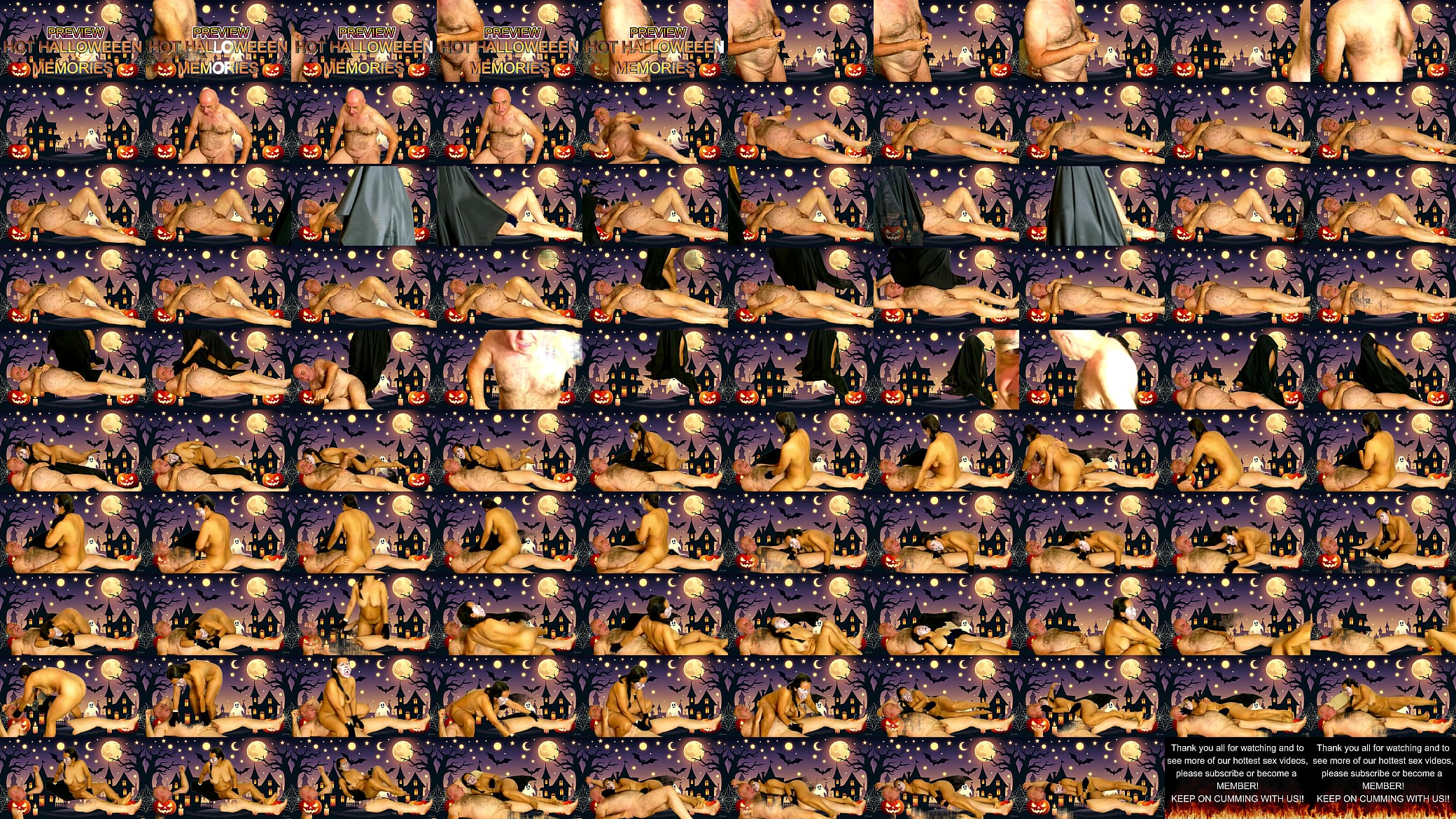 PREVIEW OF HOT HALLOWEEN MEMORIES WITH AGARABAS AND OLPR 预览图