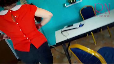 Download Video - Orange Dress at the Office&period; My Workday Diary&period; POV&period; c2 112