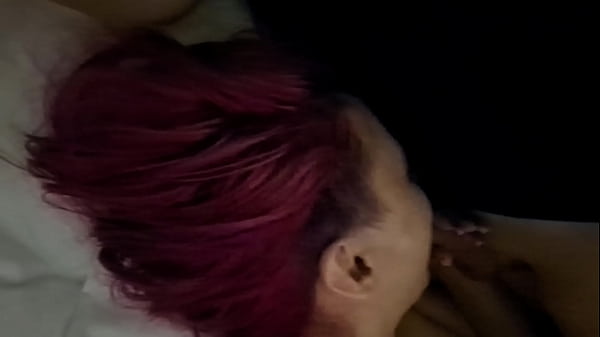 My girlfriend swallows cum while she plays with her pussy