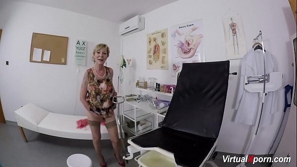 busty granny gets pov fucked by her doctor