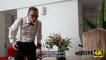 Download Video - RIM4K&period; My new Boss told me that Rimming is standard procedure for getting the job&period;&period;&period;