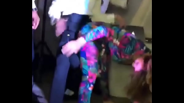 Bebe Maldonado rubs her pussy at promo party