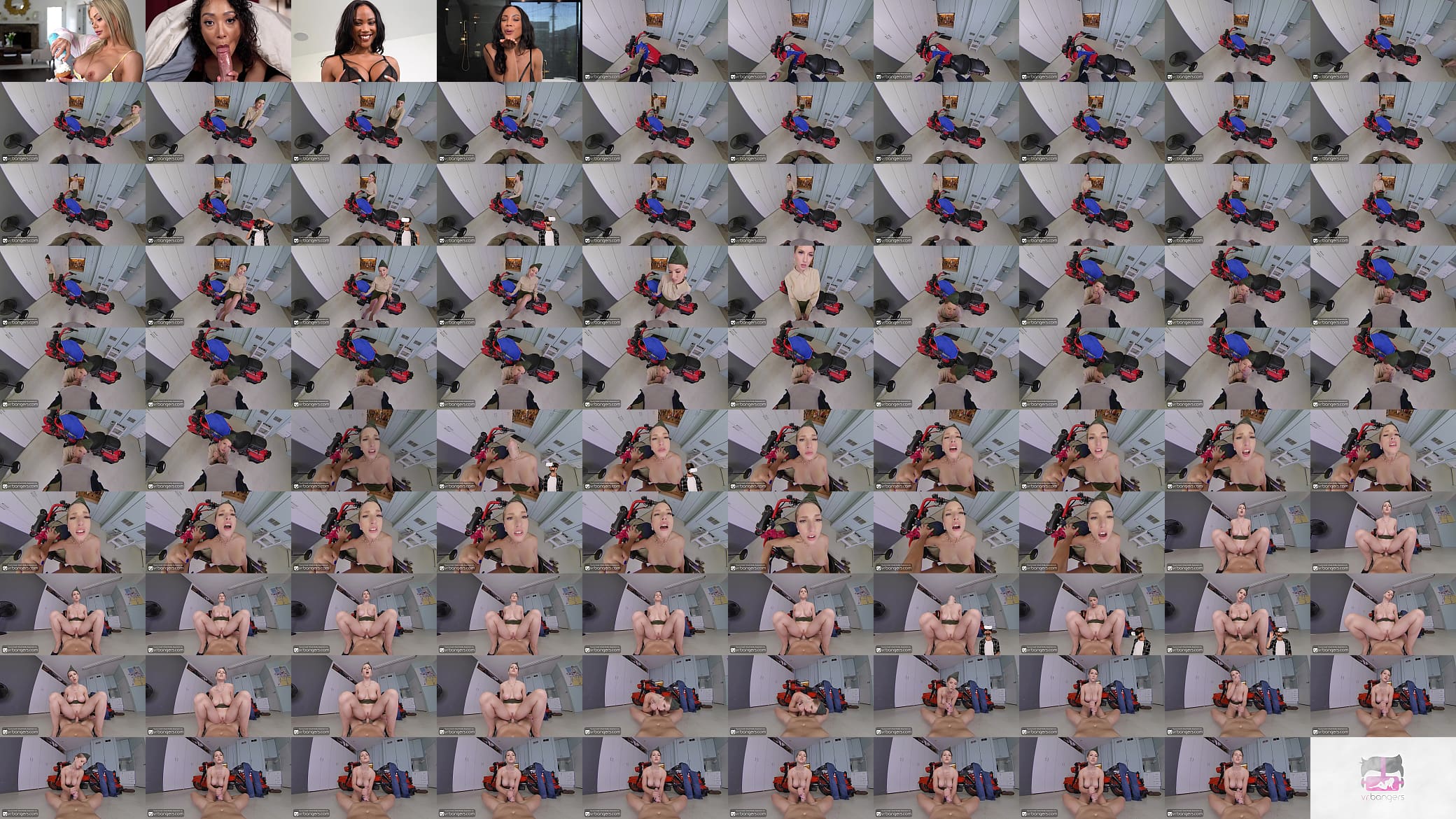 VR Bangers Octavia Red in Top-Gun VR Sex Parody VR Porn 预览图