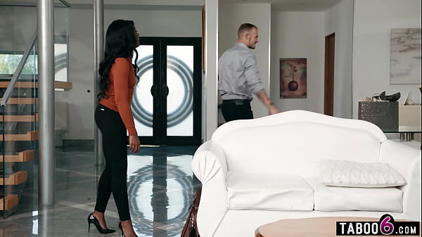 Ambitious ebony career woman shocked by husband and his desires