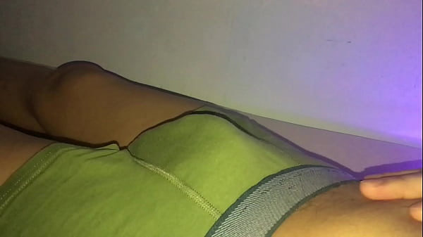 Alone lying in bed and made some milking handjob