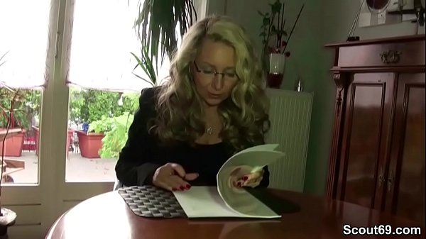 Mom with mega tits fucks her boss at work