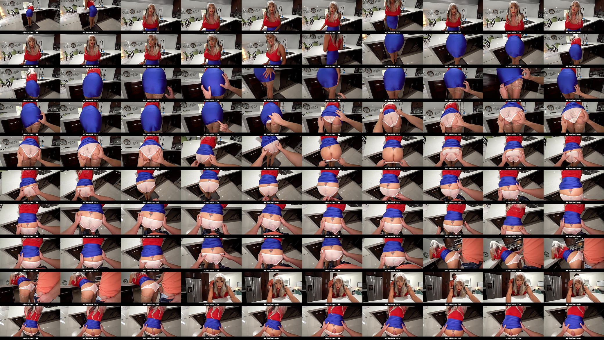 MomFap4K  -  Wet mature Sally Dangelo swallowed young dick and gave a perfect blowjob 预览图