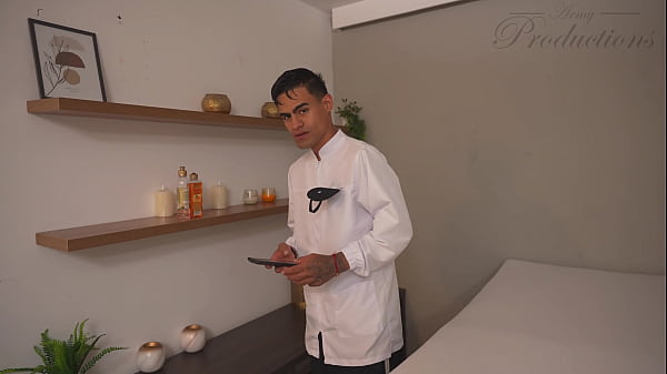 Busty babe sucks and rides the shop manager to get a favor